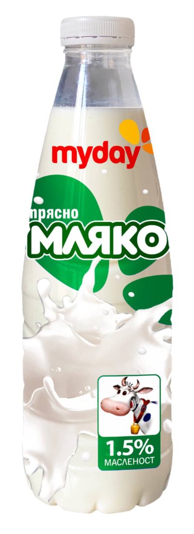 My Day Прясно мляко
1,5% масленост